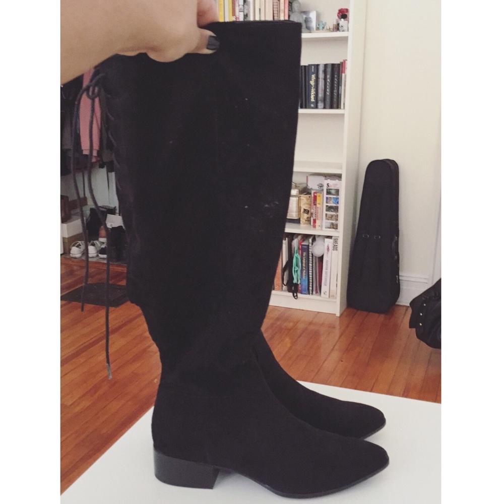 Knee high boots